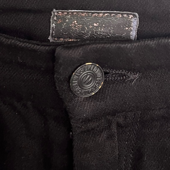 MOTHER THE LOOKER BLACK JEANS A MODEL SPY SIZE 27 - Picture 9 of 13